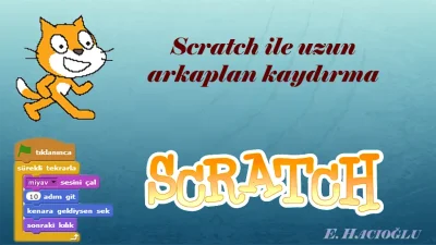 Scratch Uzun Arkaplan Kaydırma