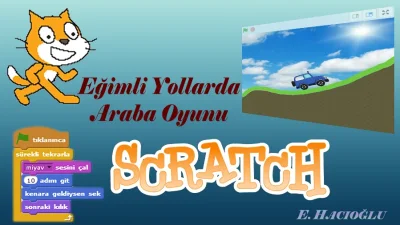 Scratch 3.0 Eğimli Yolda Araba Oyunu