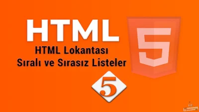 HTML Lokantası - Sıralı ve Sırasız Liste Yapımı - Menü Yapımı Temelleri