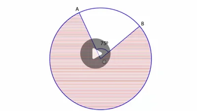 geometri için taralı alan çizimleri