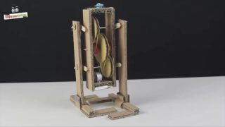 kartondan basit yuruyen robot yapımı