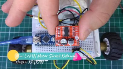 Mini L298N Motor Sürücü