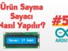 ürün sayma sayacı