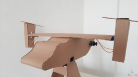Arduino Joystick Modül Kullanarak Kartondan V22 Osprey Yapımı