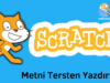 Scratch ile Girilen Metni Tersten Yazdırma