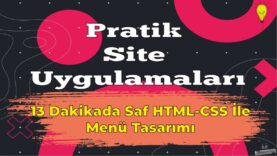 html 13 dakika