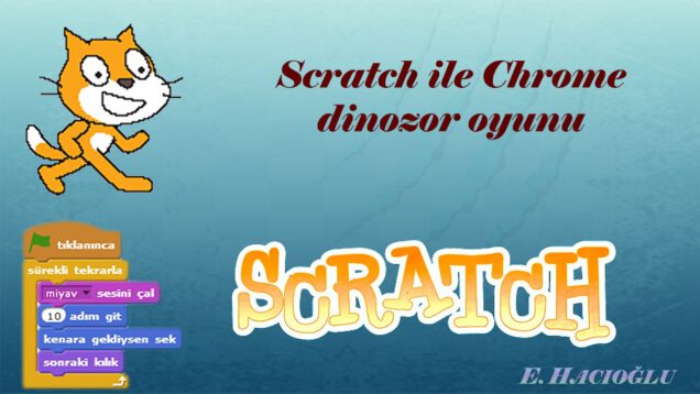 scratch chrome dinozor