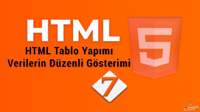 HTML Tablo Yapımı – Verileri Düzenli Gösterme