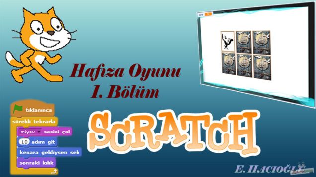Scratch 3 Hafıza Oyunu (Kartları Eşleştirme) Bölüm 1