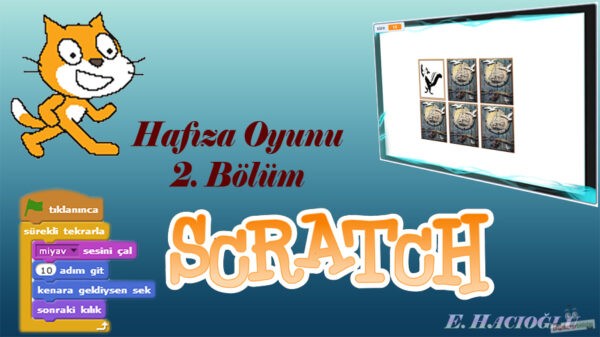 Scratch 3 – Hafıza Oyunu (Kartları Eşleştirme) Bölüm 2