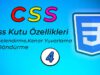CSS3 Şık Kart Tasarımı – CSS Kutu-Text Gölgelendirme-Kenar Yuvarlama-Döndürme