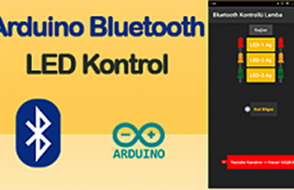 Arduino ve Bluetooth Modülü ile LED Kontrol Etme