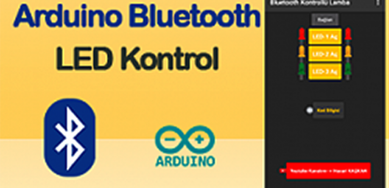 Arduino ve Bluetooth Modülü ile LED Kontrol Etme