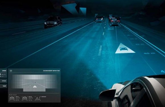 Mercedes Maybach Dijital Far Teknolojisi