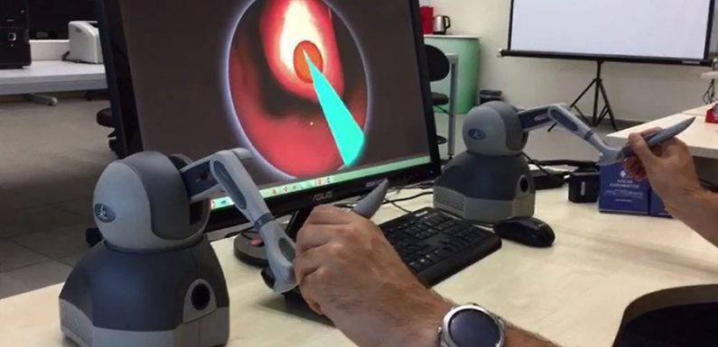 Endoskopik cerrahide simülasyon tabanlı eğitim projesi geliştirildi
