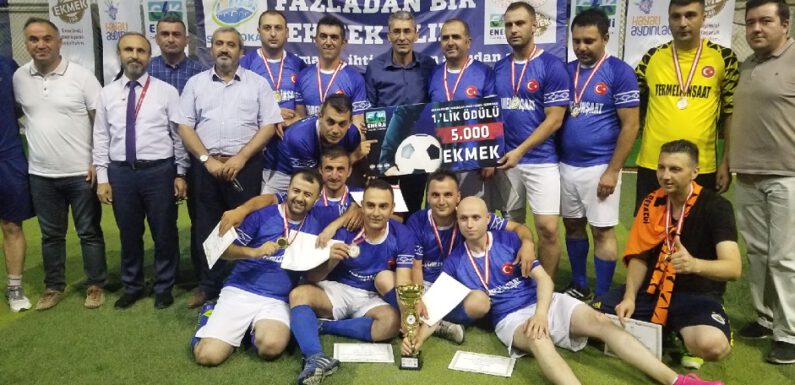 Askıda Ekmek Futbol Turnuvası’nın Tokat şampiyonu belli oldu