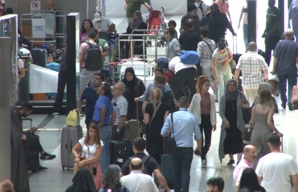 Sabiha Gökçen’de bayram yoğunluğu