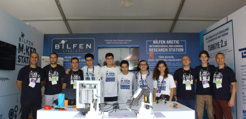 Bilfen öğrencileri projelerini TEKNOFEST’te tanıtıyor