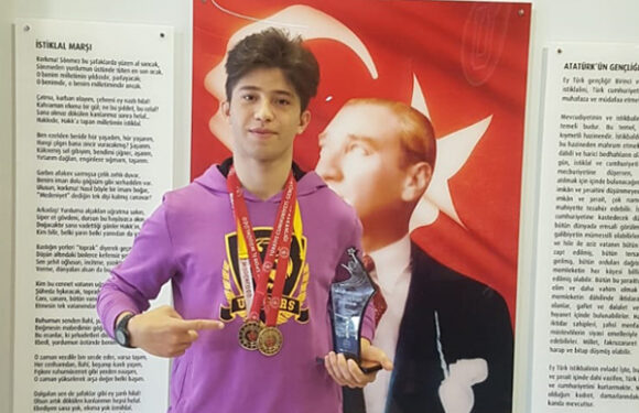 Uğurlu öğrenciden atletizmde Türkiye birinciliği