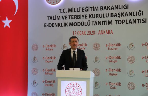 TALİM VE TERBİYE KURULU BAŞKANLIĞI E-DENKLİK MODÜLÜ TANITIM TOPLANTISINI YAPTI