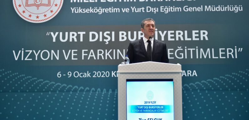 YURT DIŞI BURSİYERLER VİZYON VE FARKINDALIK EĞİTİMLERİ’NE YÖNELİK BİLGİLENDİRME TOPLANTISI YAPILDI