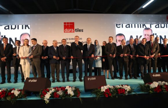 İzmir Seramik Fabrikası açıldı