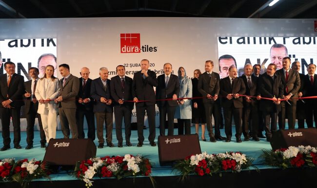 İzmir Seramik Fabrikası açıldı