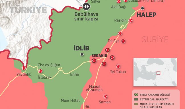 MSB: İdlib’de 101 rejim unsuru etkisiz hale getirildi