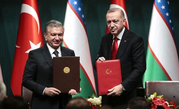 Özbekistan Cumhurbaşkanı Mirziyoyev: Türkiye ve Özbekistan’ın çalışmaları tarihe yepyeni sayfalar olarak yazılacak