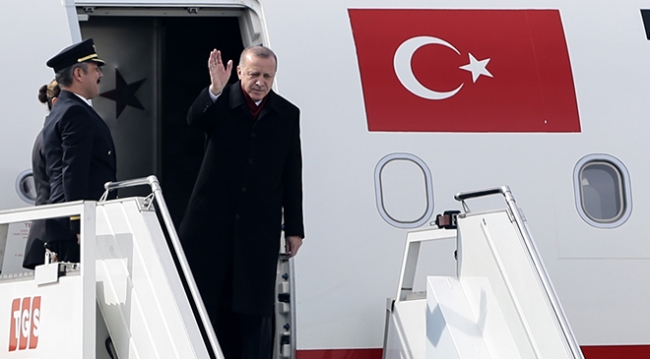 Cumhurbaşkanı Erdoğan Belçika’ya gitti