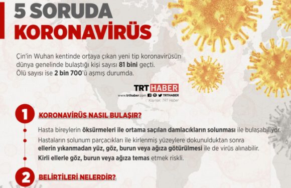 Koronavirüs nasıl bulaşır? Koronavirüs (Corona virüsü) belirtileri neler? Korunma yöntemleri…