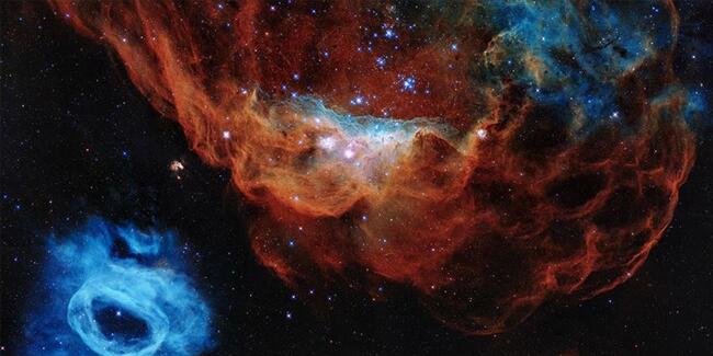 Hubble Uzay Teleskobu 30. yılını kozmosun yeni bir görüntüsüyle kutladı