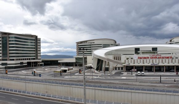 Erzurum’un ay yıldızlı şehir hastanesi adından söz ettirecek