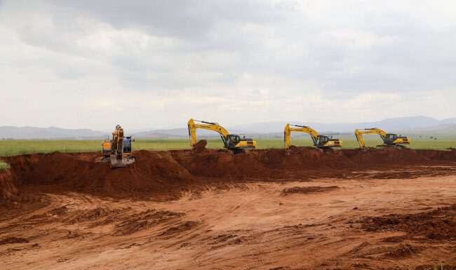 Sivas’ta 200 milyon liralık lojistik merkezde çalışmalar başladı