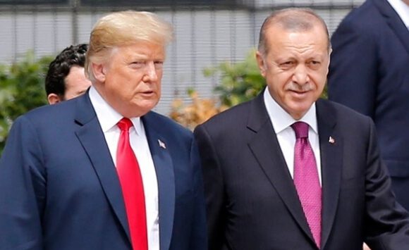 Cumhurbaşkanı Erdoğan Trump ile görüştü