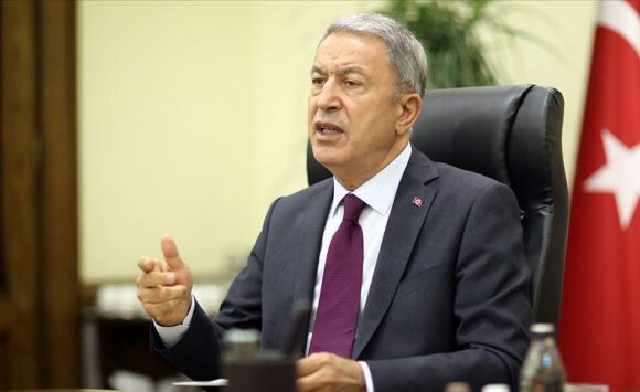 Bakan Akar: Türkiye aleyhine kumpaslara girenler hüsrana uğrayacaklar