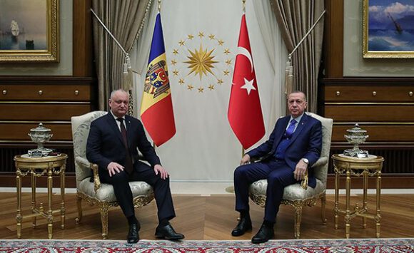 Cumhurbaşkanı Erdoğan, Moldova Cumhurbaşkanı Dodon ile görüştü