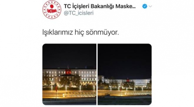 Anayasa Mahkemesi Üyesi’nin ‘Işıklar Yanıyor’ paylaşımı tepki çekti