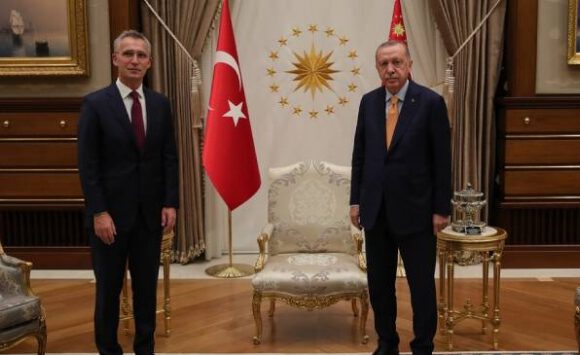 Cumhurbaşkanı Erdoğan, Stoltenberg’i kabul etti