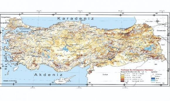 Türkiye’nin ‘Su Erozyon Haritası’ güncellendi