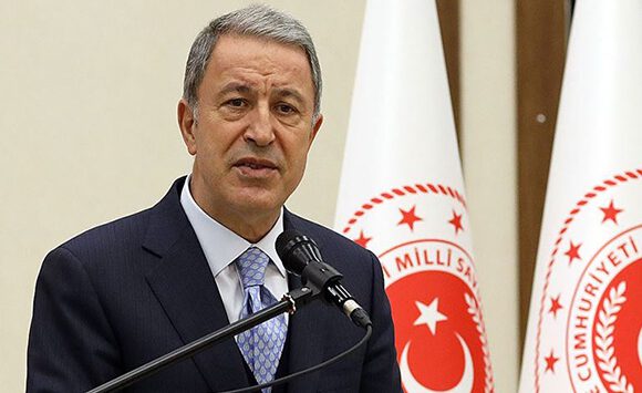 Bakan Akar: Azerbaycan Türkü kardeşlerimizin zaferini kutluyoruz