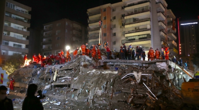 İzmir’de can kaybı 116’ya yükseldi