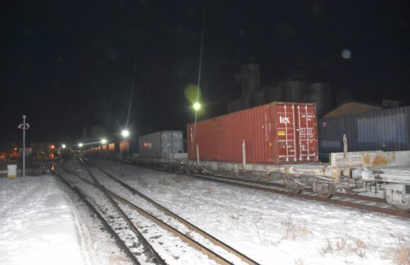 Çin’e bor taşıyan tren, Kars’tan Gürcistan’a uğurlandı