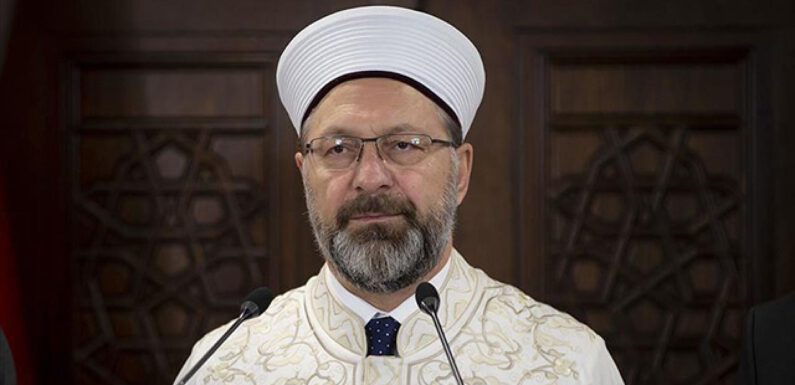 Diyanet İşleri Başkanı Erbaş: Bu girişimler Mescid-i Aksa’yı yıkma çalışmasıdır