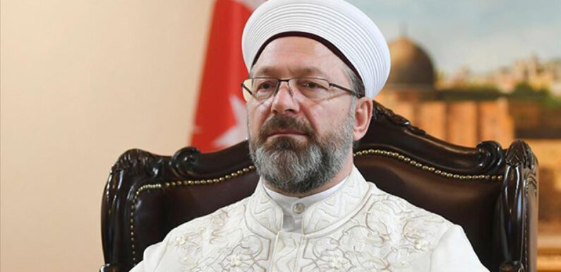 Diyanet İşleri Başkanı Erbaş’tan Danimarka’daki cami saldırısına kınama