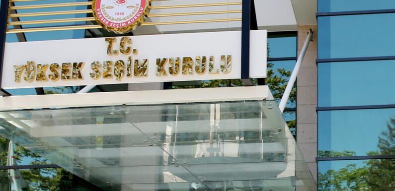 YSK, seçimlere girme yeterliliğine sahip partileri açıkladı