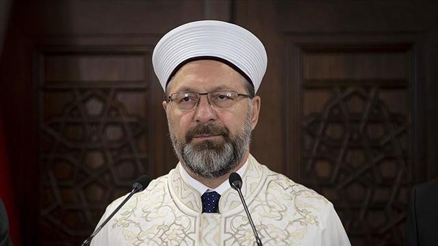 Diyanet İşleri Başkanı Erbaş’tan Regaip Kandili mesajı