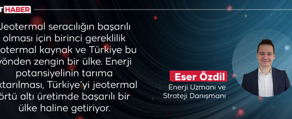 Türkiyenin gücü: Jeotermal enerji