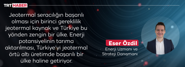 Türkiyenin gücü: Jeotermal enerji