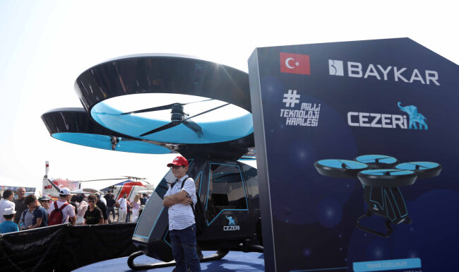 Türkiye’nin ilk uçan arabası Cezeri, TEKNOFEST KARADENİZ’de sergileniyor